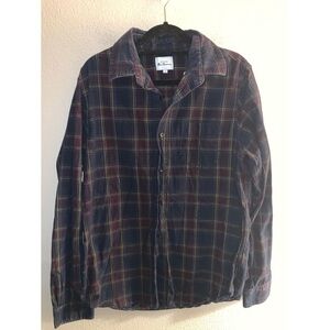 Ben Sherman Plaid Button Down Size Medium